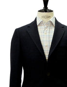 Chaqueta tweed espiga Azul