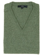 Jersey lana pico Verde claro
