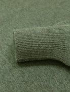 Jersey lana pico Verde claro