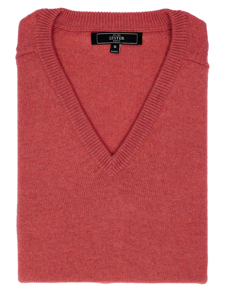 Jersey lana pico Fresa