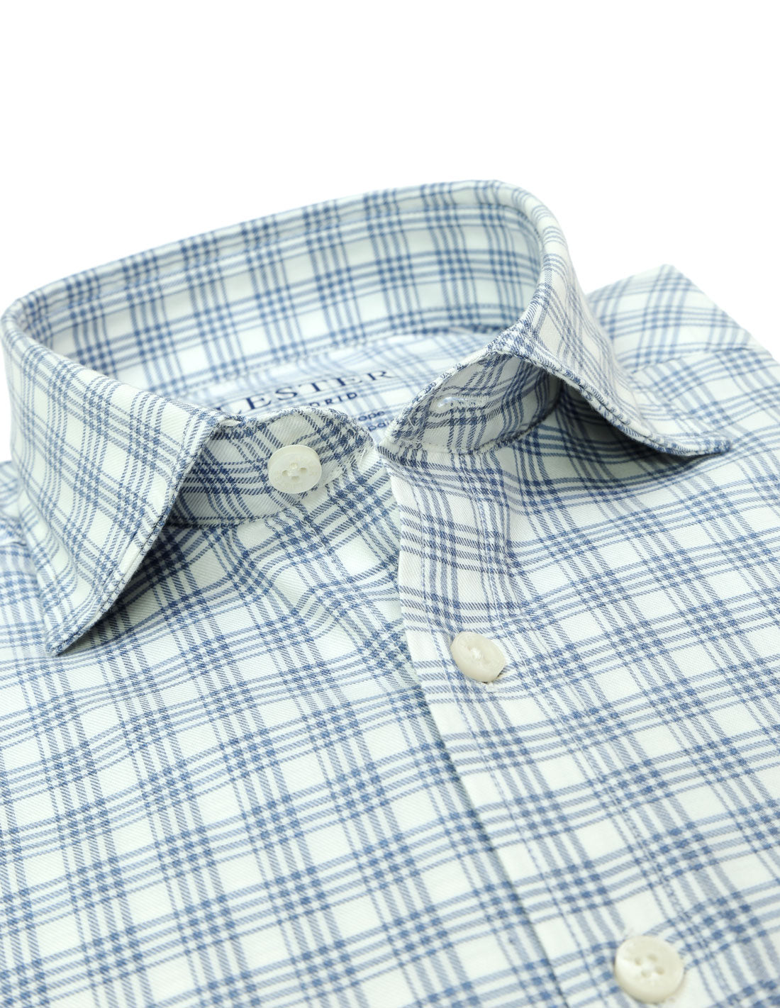Camisa sport principe de gales Azul