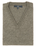 Jersey lana pico Marrón