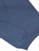 Jersey lana pico Azul medio