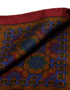Pañuelo bolsillo prismas Burdeos