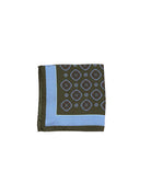 Pañuelo bolsillo medallon Verde