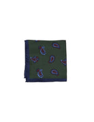 Pañuelo bolsillo cashmere Verde