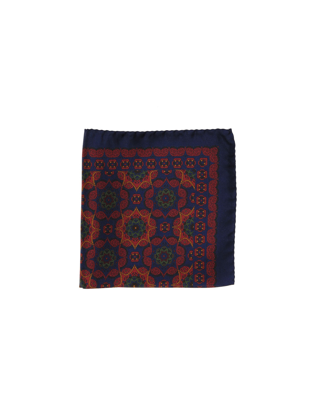 Pañuelo bolsillo prismas Azul