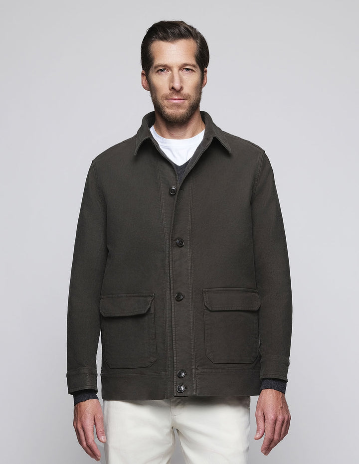 Chaqueta harrington Verde