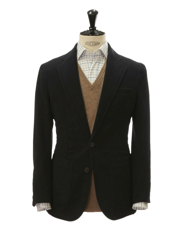 Chaqueta velvetón Azul