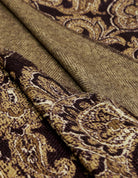 Foulard paisley lana Malva