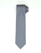 Corbata cadena grande Azul/amarilla