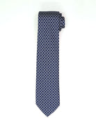 Corbata cadena grande Azul/azul