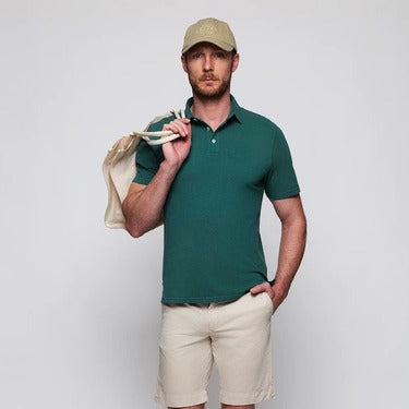 Look Polo Pique Verde