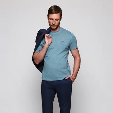 Look Camiseta Circulo Verde