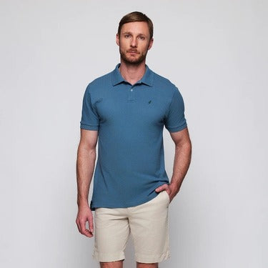 Look Polo Azul Medio