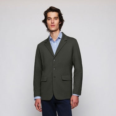 Look Cardigan Modal Verde