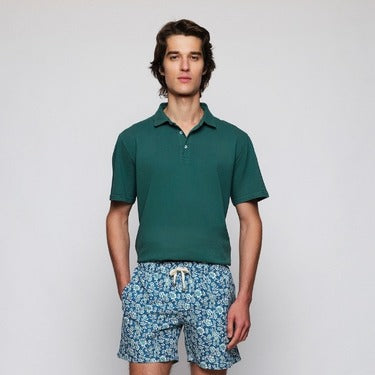 Look Traje Baño Flores