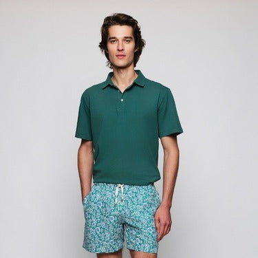 Look Traje Baño Flores Claro