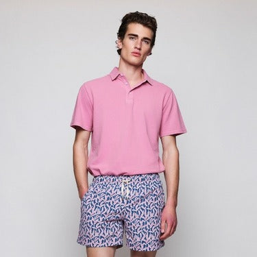 Look Traje Baño Ramas Rosa