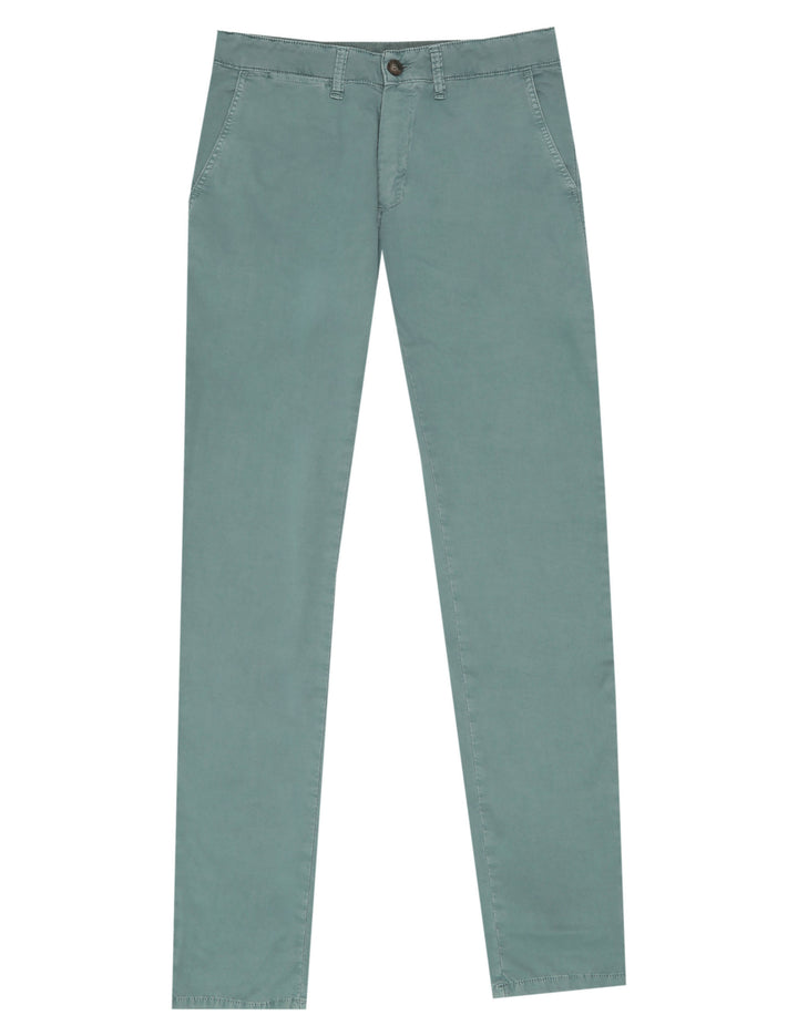 Pantalón  popelin Verde oscuro