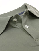 Polo pique manga corta Gris