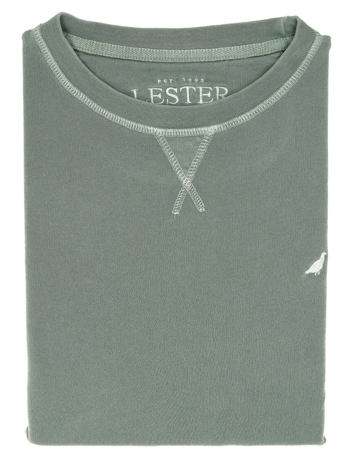 Sudadera lavada perdiz Verde