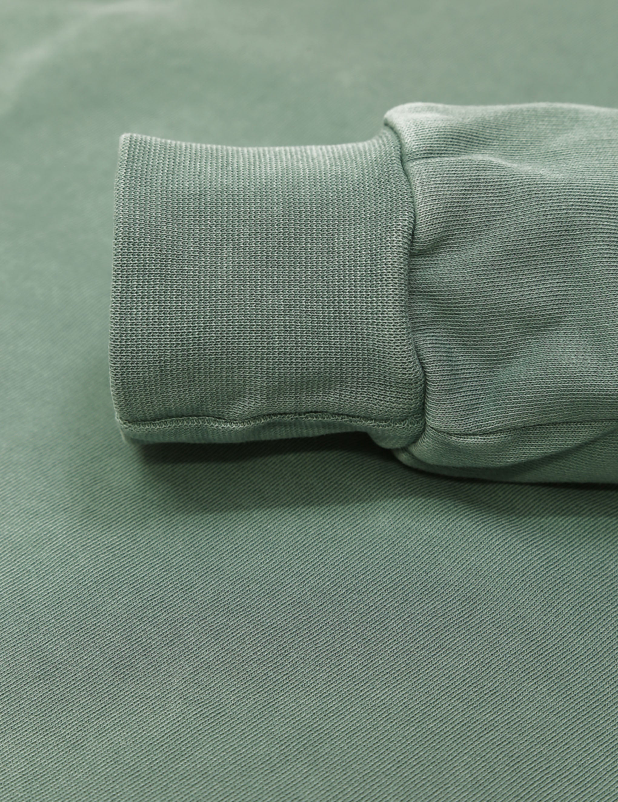 Sudadera lavada perdiz Verde