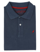 Polo pique manga corta Azul oscuro