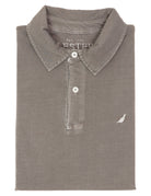 Polo jersey manga larga Gris