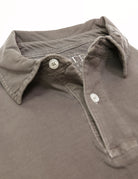 Polo jersey manga larga Gris