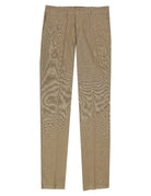 Pantalón pata de gallo Beige