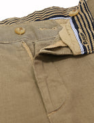 Pantalón pata de gallo Beige