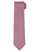 Corbata cadenas Azul/rojo