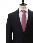 Chaqueta lino espiga Azul oscuro