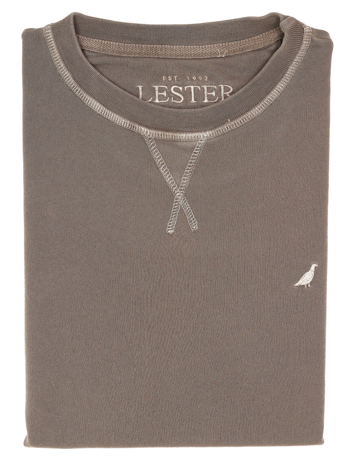 Sudadera lavada perdiz Gris