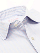 Camisa sport 2 rayas Azul/rosa