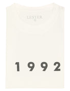 Camiseta lavada 1992 Blanco