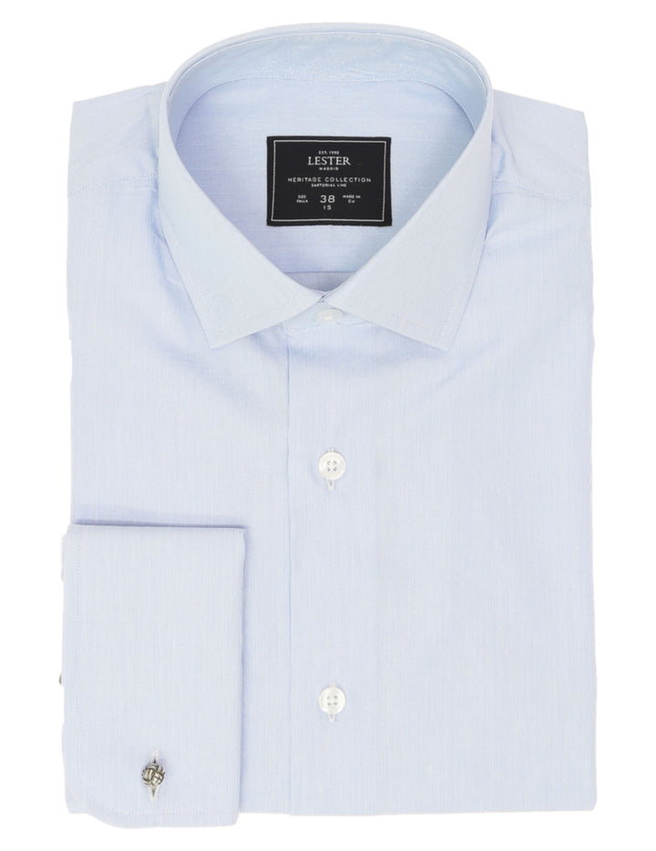 Camisa vestir mil raya p.d Azul