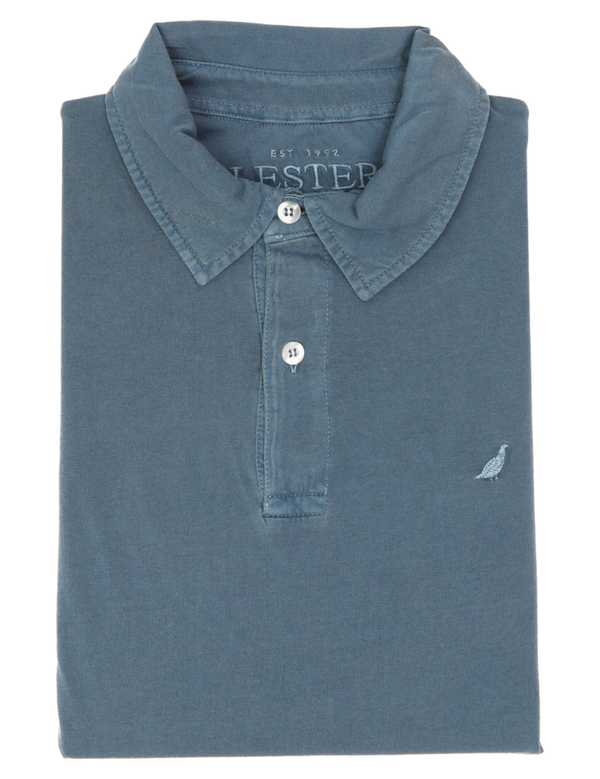 Polo jersey manga larga Azul oscuro