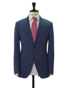 Chaqueta popelin lavada Azul medio