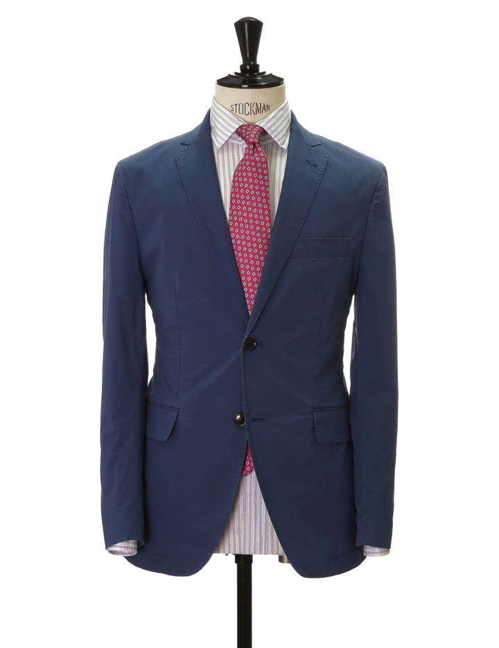 Chaqueta popelin lavada Azul medio