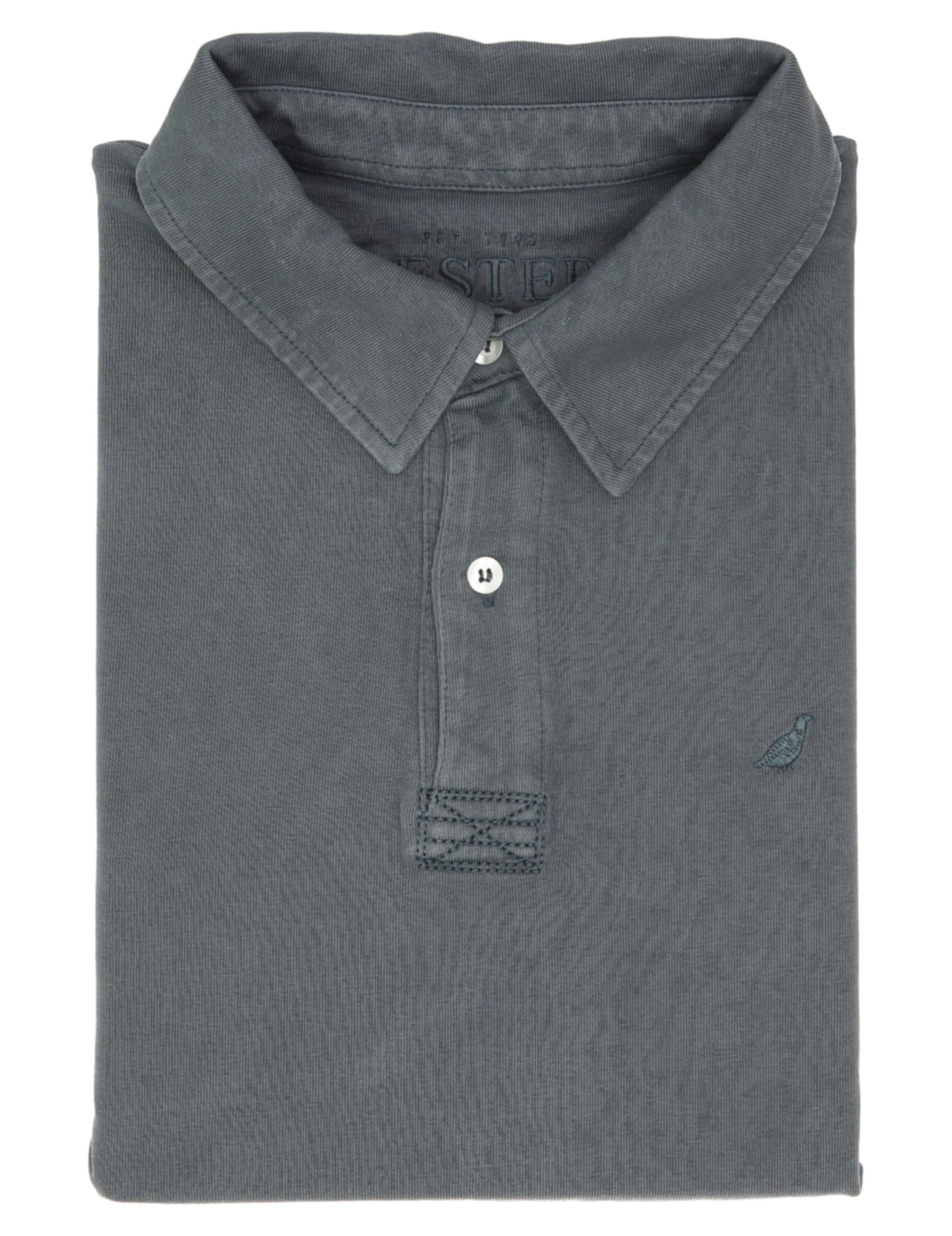 Polo jersey manga larga Azul oscuro