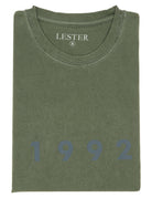 Camiseta lavada 1992 Verde