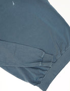 Sudadera lavada perdiz Azul oscuro