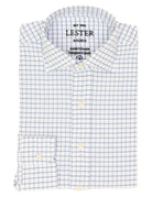 Camisa sport oxford cuadro Azul