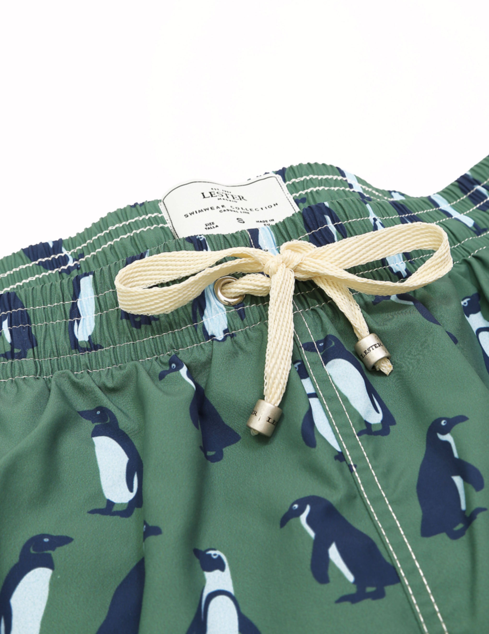 Traje de baño pinguino Verde