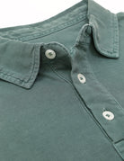 Polo jersey lavado Verde