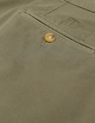 Pantalón gabardina elastan c/p Verde
