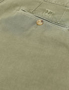 Pantalón lino algodón Verde