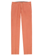 Pantalón lino algodón Rojo